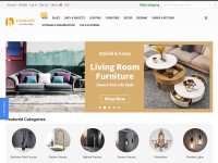 Desktop screenshot for homary.com