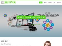 Desktop screenshot for mygeekshelp.com