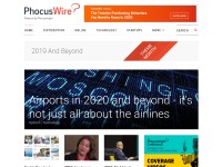 Desktop screenshot for phocuswire.com