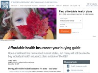 Desktop screenshot for healthinsurance.org