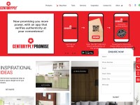 Desktop screenshot for centuryply.com