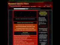 Desktop screenshot for hauntedamericatours.com