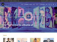 Desktop screenshot for thevinylfactory.com