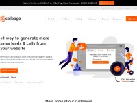 Desktop screenshot for callpage.io