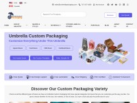 Screenshot of umbrellapackaging.com