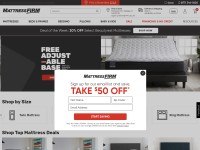 Desktop screenshot for mattressfirm.com