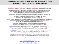 Desktop screenshot for reformation.org