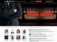 Desktop screenshot for alexia.fr