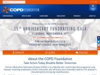 Desktop screenshot for copdfoundation.org