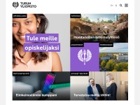 Desktop screenshot for utu.fi