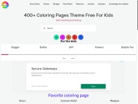 Desktop screenshot for ausmalbilderkinder.de