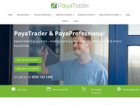 Desktop screenshot for payatrader.com