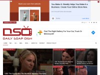 Desktop screenshot for dailysoapdish.com