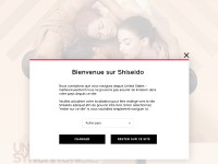 Desktop screenshot for shiseido.fr