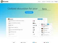 Desktop screenshot for discourse.org