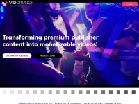Desktop screenshot for vidcrunch.com