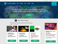 Desktop screenshot for toolfarm.com