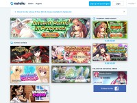 Desktop screenshot for nutaku.com