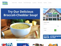 Desktop screenshot for royalfarms.com