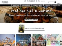 Desktop screenshot for louisianatravel.com