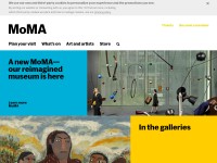 Desktop screenshot for moma.org