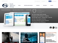 Desktop screenshot for cooksecuritygroup.com