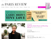 Desktop screenshot for theparisreview.org