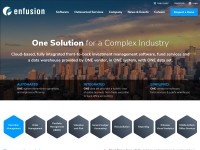 Desktop screenshot for enfusionsystems.com