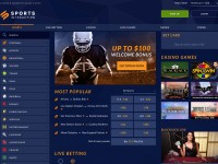Desktop screenshot for sportsinteraction.com