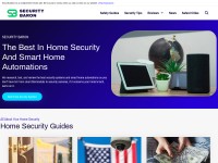 Desktop screenshot for securitybaron.com