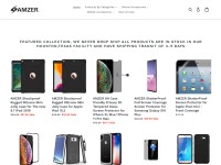 Desktop screenshot for amzer.com