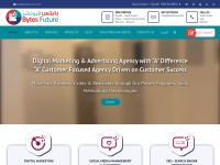 Desktop screenshot for bytesfuture.com