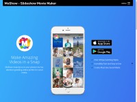 Desktop screenshot for moshowapp.com