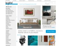 Desktop screenshot for imagekind.com