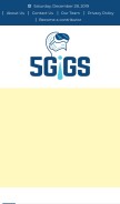 How 5gigs.com looks like on a mobile device such as an iPhone.