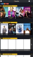 How 5movies.fm looks like on a mobile device such as an iPhone.