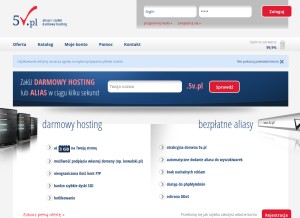 How 5v.pl looks like on a tablet such as an iPad.