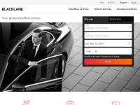 Desktop screenshot for blacklane.com