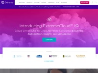 Desktop screenshot for extremenetworks.com