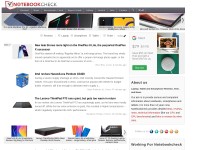 Desktop screenshot for notebookcheck.net