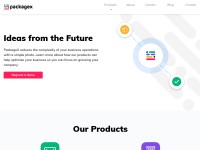 Desktop screenshot for packagex.app