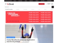 Desktop screenshot for ledroit.com