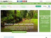 Desktop screenshot for campsitephotos.com