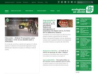 Desktop screenshot for ecologistasenaccion.org