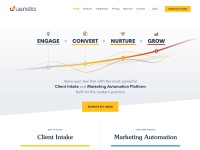 Desktop screenshot for lawmatics.com