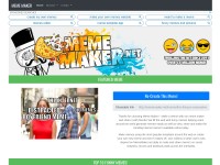 Desktop screenshot for mememaker.net