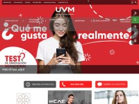 Desktop screenshot for universidaduvm.mx