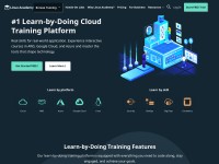 Desktop screenshot for linuxacademy.com