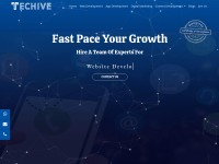 Desktop screenshot for techive.in