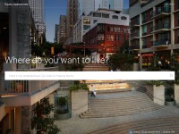 Desktop screenshot for equityapartments.com